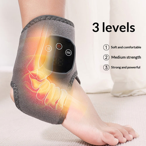 Smart Ankle Graphene Vibration Heat Therapy Foot Massager